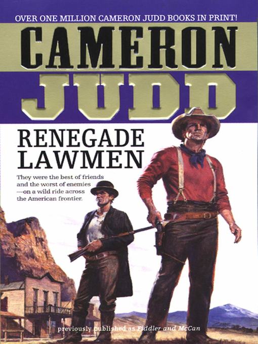 Title details for Renegade Lawmen by Cameron Judd - Wait list